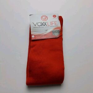Voxx Life Stasis Neuro HPT Socks Athletic Knee High Red Size M (W 7.5-11, M 6-9)